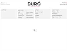 Tablet Screenshot of durostudio.com